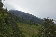 82 Dal Roccolo di Corte la lunga cresta del Campagano